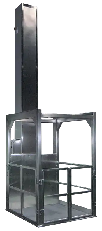 Material Lifts utilizing our column lift design